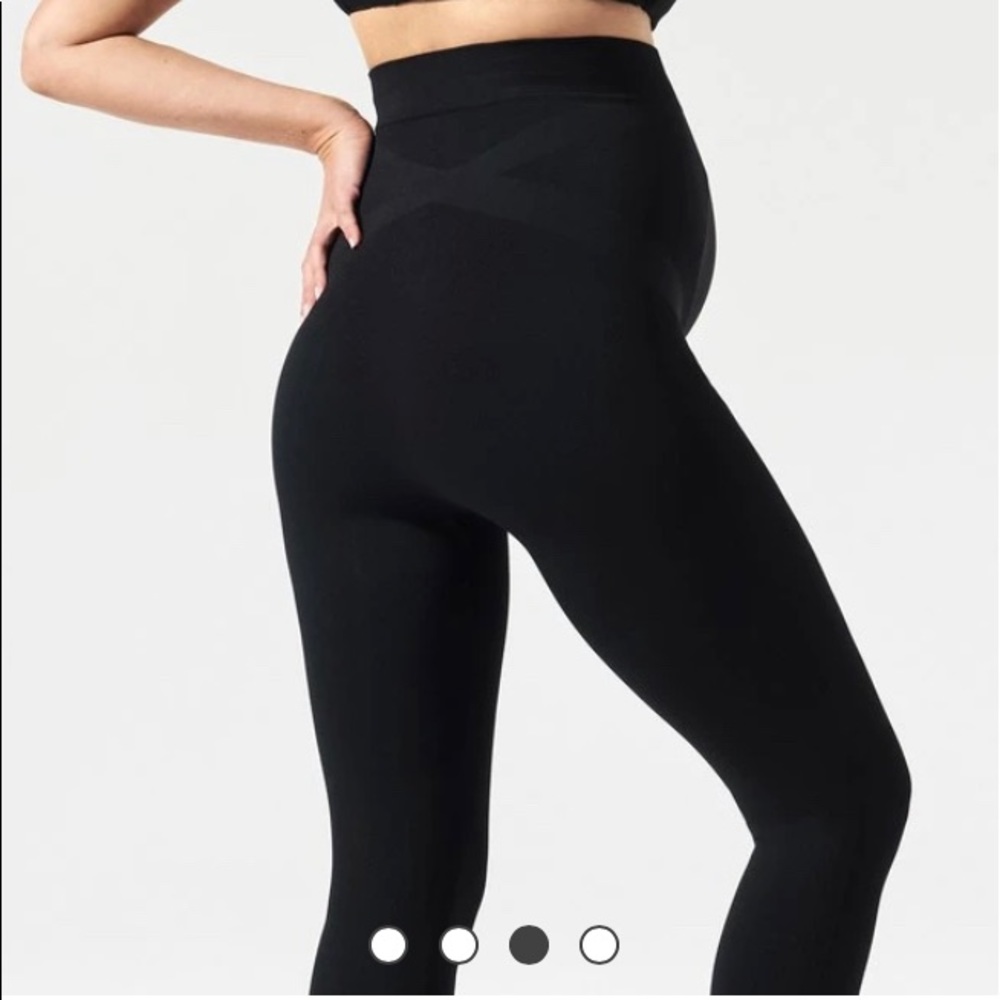 BLANQI® EVERYDAY™ MATERNITY BELLY SUPPORT LEGGINGS -Black